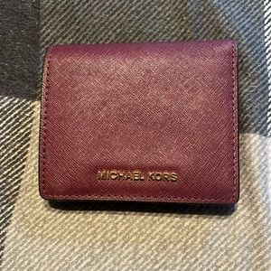 Michael Kors Wallet (Maroon)